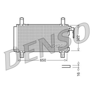 A/C-kondensor DENSO DCN44006