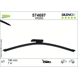 Limpa para-brisas VALEO VAL574697 400mm, traseiro