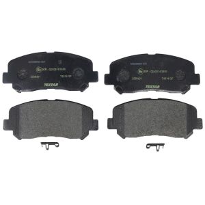 Bremsbelagsatz TEXTAR 2556401, Vorne