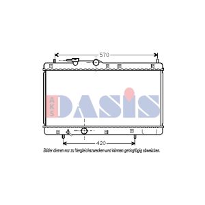 Motorkühler AKS DASIS 360280N