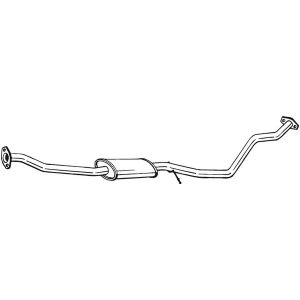 Mittelschalldämpfer BOSAL 286-103