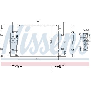 Condenseur, climatisation NISSENS NIS 940985