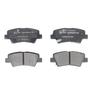 Conjunto de pastilhas de travão, travão de disco DELPHI LP3874