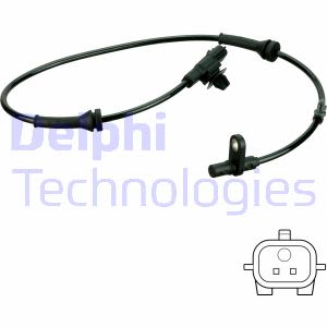 Sensor, revoluciones de la rueda DELPHI SS20777