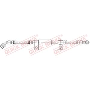 Remleiding QUICK BRAKE 58.827