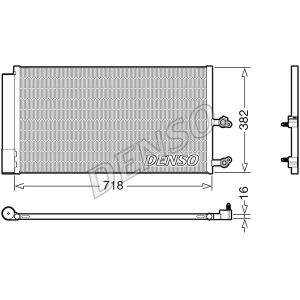 Condensatore, impianto di climatizzazione DENSO DCN33014