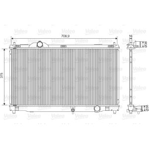 Raffreddatore motore VALEO 701572