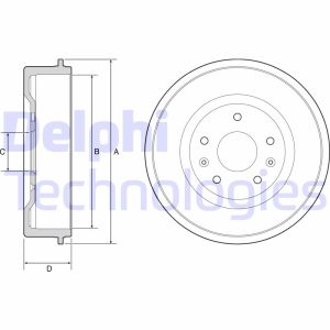 Remtrommel DELPHI BF513