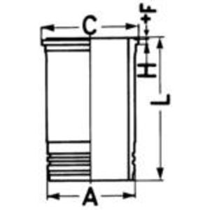 Reparatieset, zuiger/cilinderbus KOLBENSCHMIDT 41505960