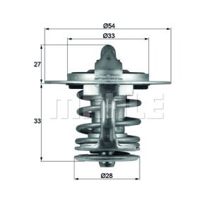 Termostato, refrigerante BEHR MAHLE TX 84 77