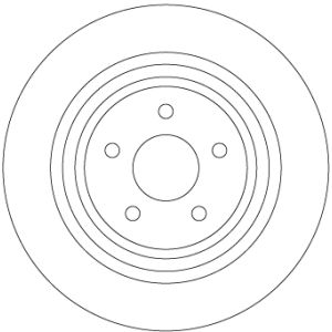 Jarrulevy TRW DF6976