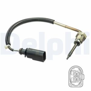 Sensor de temperatura dos gases de escape DELPHI TS30209
