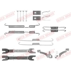 Kit de acessórios, calços de travão QUICK BRAKE 105-0024S