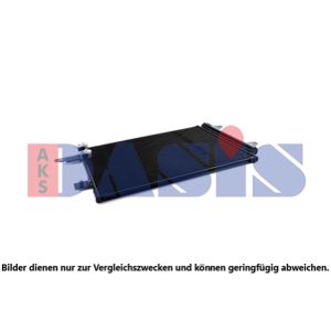 Condensador, sistema de ar condicionado AKS DASIS 482026N