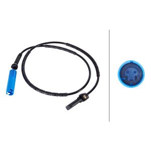 Sensor do ABS traseiro, direito HELLA 6PU 012 806-111