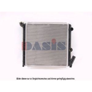 Radiador, arrefecimento do motor AKS DASIS 180780N