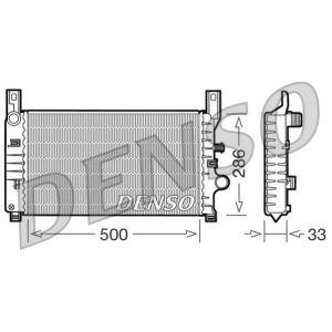 Arrefecedor do motor DENSO DRM10034