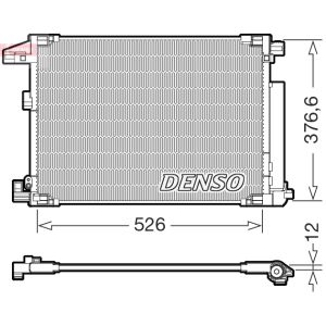 Condensador, ar condicionado DENSO DCN50064