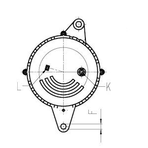 Drehstromgenerator HC-CARGO F 032 116 155