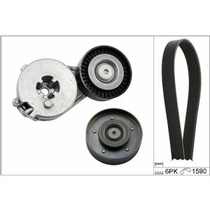 Cinto com várias nervuras (6PK1019)  INA 529 0500 10