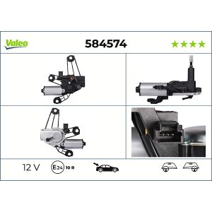 Wischermotor VALEO VAL584574