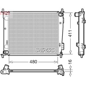 Arrefecedor do motor DENSO DRM43003