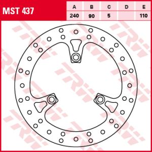 Jarrulevy TRW MOTO MST437