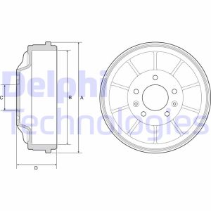 Jarrurumpu DELPHI BF562