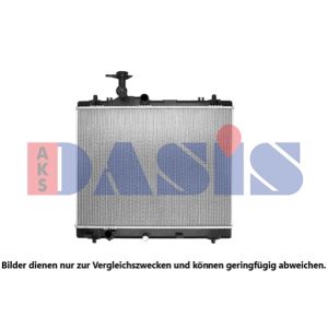 Radiador, arrefecimento do motor AKS DASIS 320072N