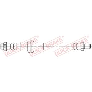 Remleiding QUICK BRAKE 32.218
