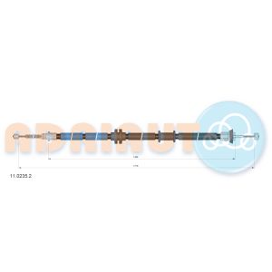 Cable, freno de servicio ADRIAUTO 11.0235.2