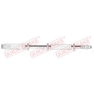 Tubo do travão flexível traseiro, esquerdo QUICK BRAKE QB32.908