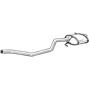 Endschalldämpfer BOSAL 282-725