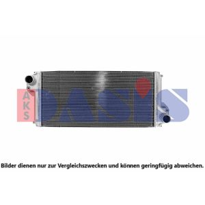 Radiador, arrefecimento do motor AKS DASIS 440871N