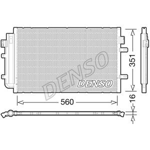 Condensatore, impianto di climatizzazione DENSO DCN12005