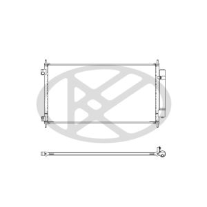 A/C-kondensor KOYORAD CD080717