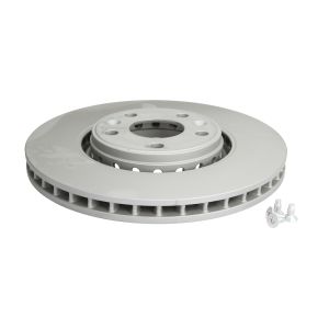 Disco de freno ATE 24.0128-0245.1 frente, ventilado, altamente carbonizado, 1 pieza