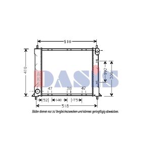 Motorkühler AKS DASIS 370027N