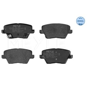 Bremsbelagsatz, Scheibenbremse MEYLE 025 226 7516