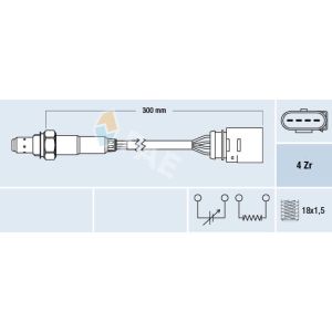 Sonda lambda FAE 77197