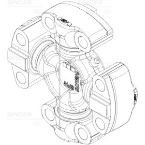 Junta, eixo cardan DANA SPICER 3050915000