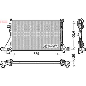 Arrefecedor do motor DENSO DRM23093
