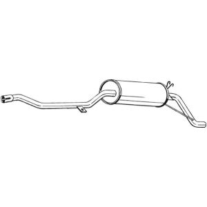 Endschalldämpfer BOSAL 283-515