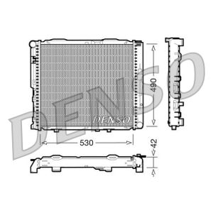 Arrefecedor do motor DENSO DRM17034
