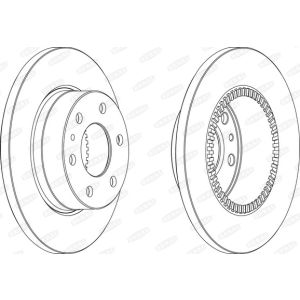 Disco de freno BERAL BCR316A