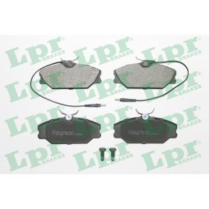 Jogo de pastilhas de travão, travão de disco LPR 05P445