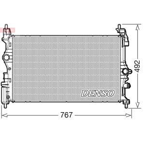 Radiador de motor DENSO DRM20051