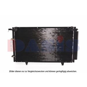 Condensador, sistema de ar condicionado AKS DASIS 212035N