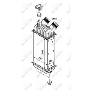 Intercooler NRF 30193