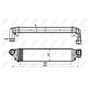 Ladeluftkühler NRF 30119A